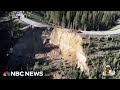 Wyoming road collapses ahead of tourist season