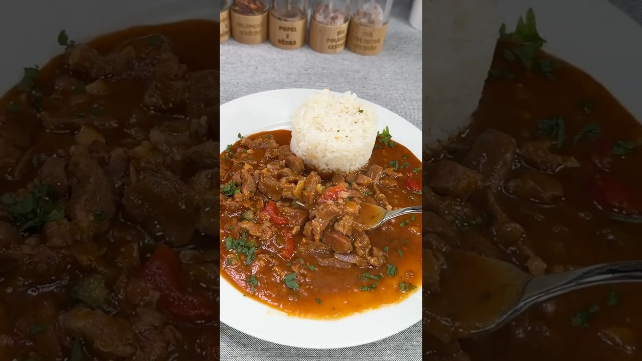 Masové nudličky na černém pivu 🍺 #ostravskygastrošef #heřmangazda #hrcprchotovo