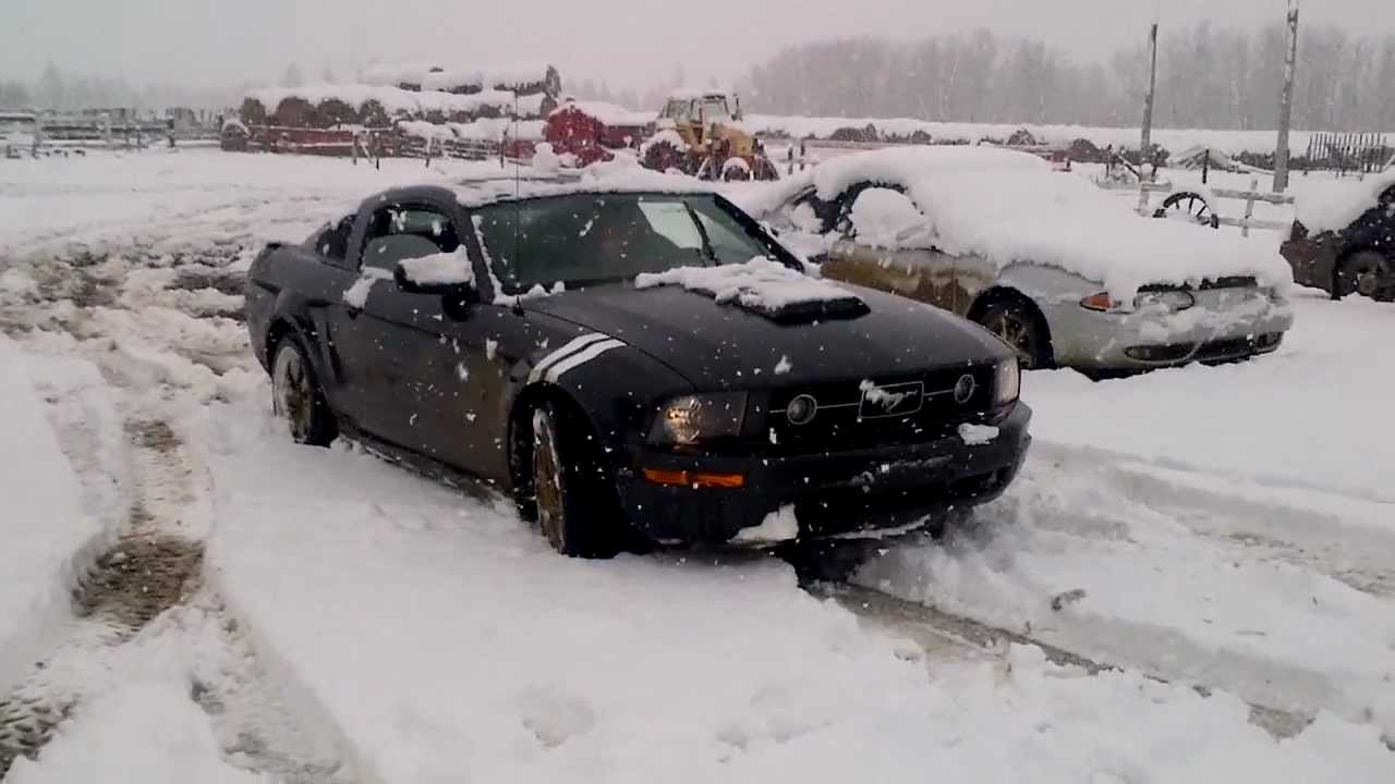 Are ford mustangs good in the snow #3