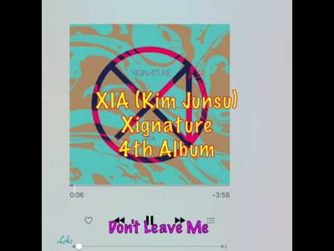 XIA JUNSUS 4th ALBUM: Xignature FULL Album tracts