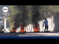 Civil unrest in Haiti