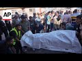 Israel strike hits camp for displaced in central Gaza