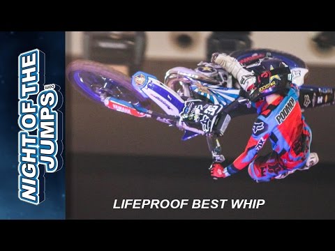 Lifeproof Best Whip Contest at NIGHT of the JUMPs Graz 2015 