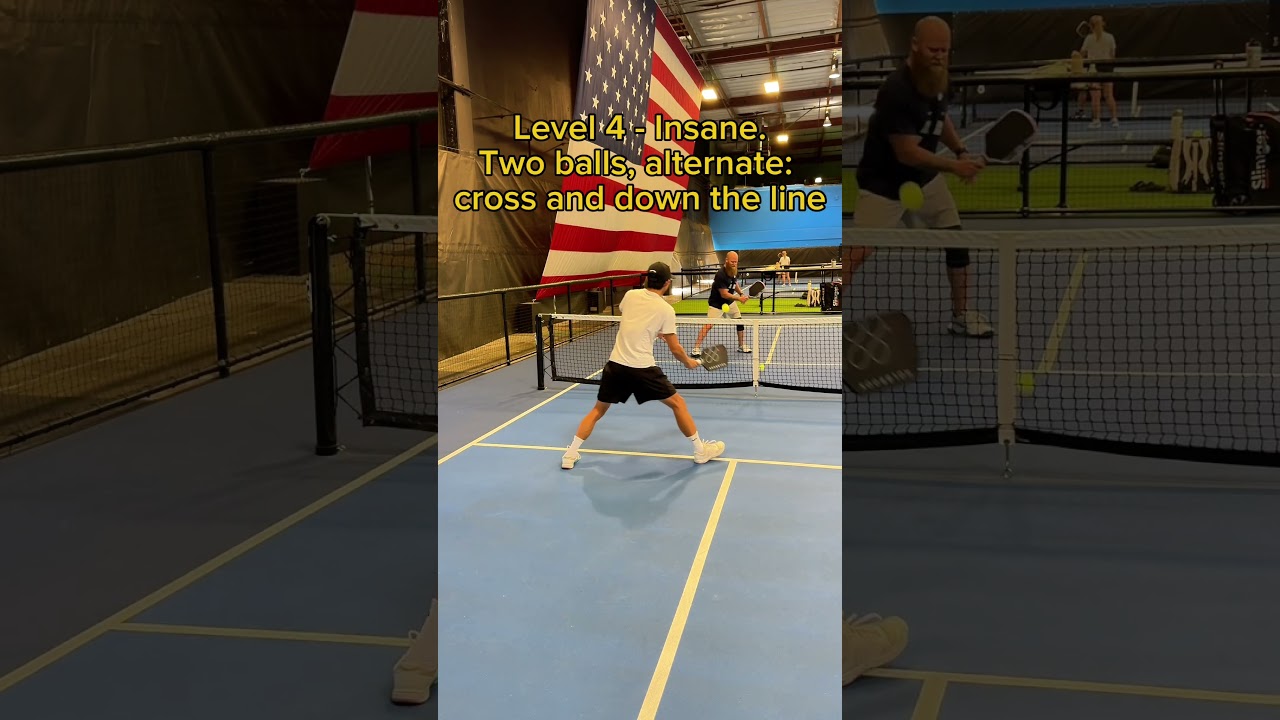 Progressional Dink Drills (beginner to advanced)