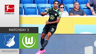 TSG Hoffenheim — VfL Wolfsburg 3-1 | Highlights | Matchday 3 – Bundesliga 2023/24