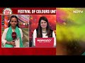 Rekha Gupta Holi Celebration | Delhi Chief Minister Rekha Gupta Celebrates Holi At BJP Office  - 02:48 min - News - Video