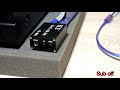Focal active subwoofer + Kef speakers bass excursion test