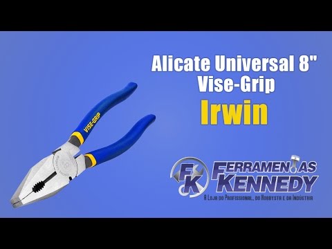 Alicate Universal 8" Vise-Grip - Para Uso Geral - Vídeo explicativo