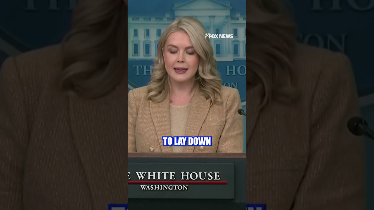 NEW: Karoline Leavitt addresses the shooting near the White House #whitehouse #shorts #incident
