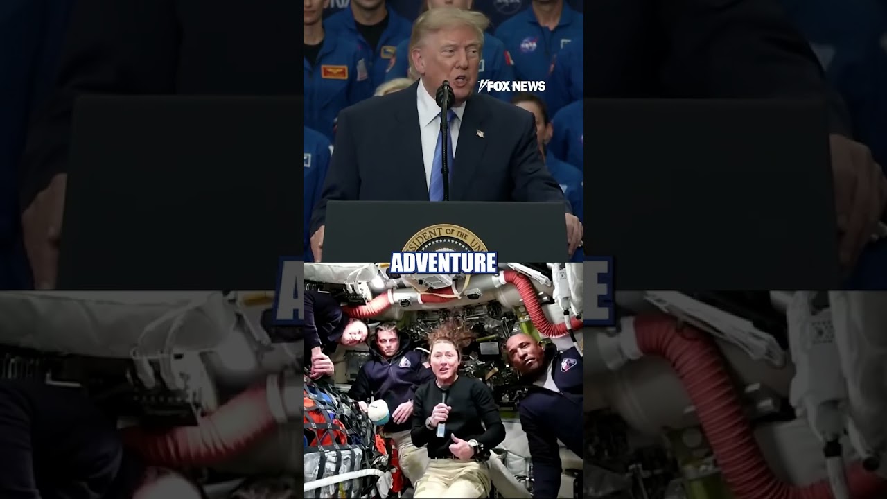WATCH: Trump honors Artemis II crew after historic moon journey