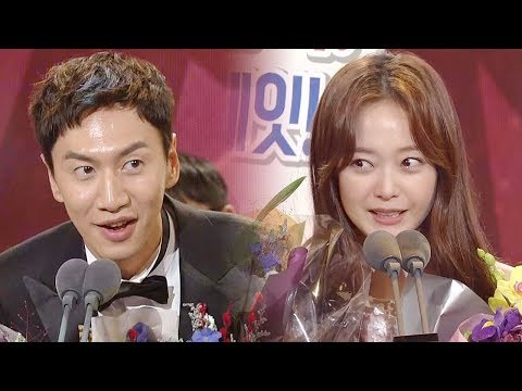 ‘베스트 커플상’ 이광수·전소민, 미묘한 감정의 묘한 멘트 “완전 직장동료는 아냐” @SBS 연예대상 1회 20171230