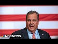 BREAKING: Chris Christie to suspend 2024 presidential campaign
