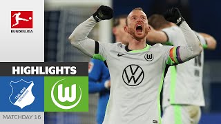 3 Points On The Road! | TSG Hoffenheim — VfL Wolfsburg 0-1 | Highlights | Matchday 16 – Bundesliga