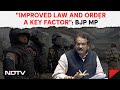 BJP MP From Agra SP Singh Baghel After Taking Oath: Improved Law And Order A Key Factor
