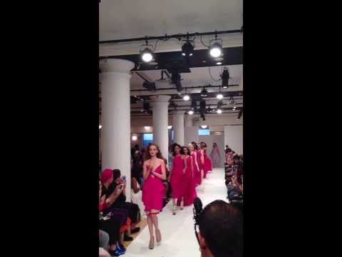 New York Fashion Week Leanne Marshall - YouTube