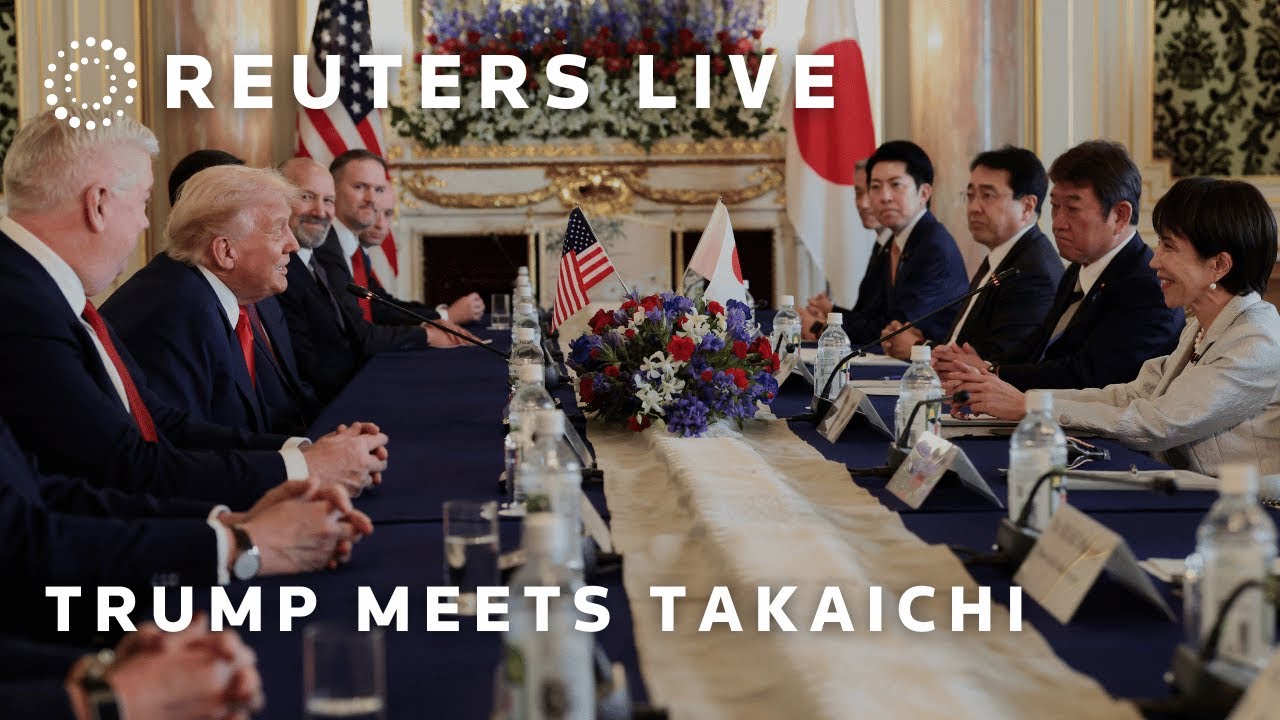 LIVE: Trump meets Takaichi | REUTERS