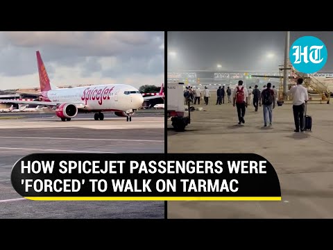 'No bus for...': SpiceJet passengers walk on Delhi Airport tarmac; 'Poor show' despite DGCA action
