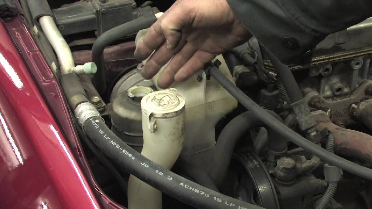 Car Maintenance : How to Change Power-Steering Fluid - YouTube 2000 mustang column wiring diagram 