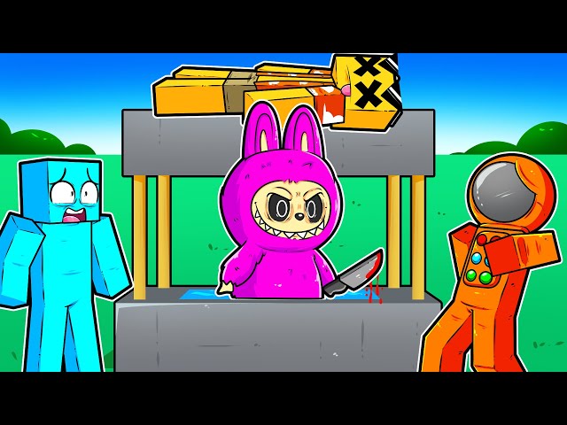 Labubu de FOFO a ASSUSTADOR no Minecraft! (+10)