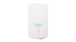 Pratinjau video produk Taffware HUMI Air Humidifier Ultrasonic Aromatherapy RGB Lamp - H213