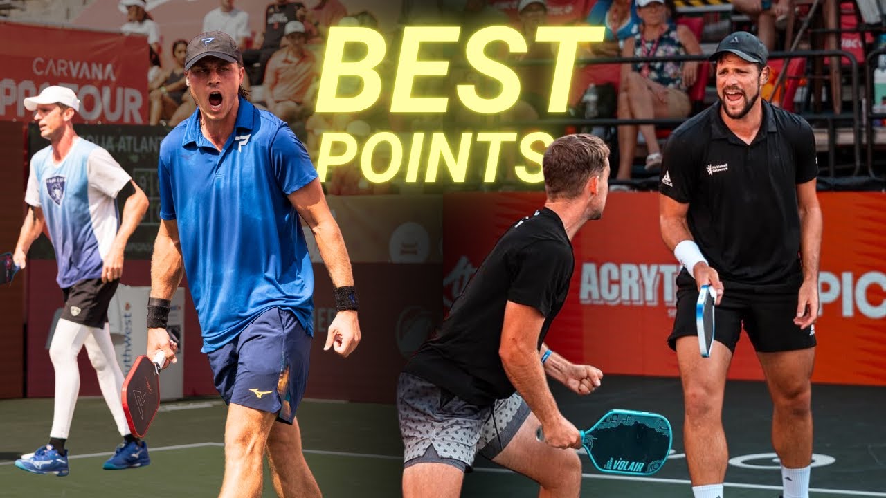 2 Top Men's Doubles Teams Face Off | Courtside Pickleball Highlights