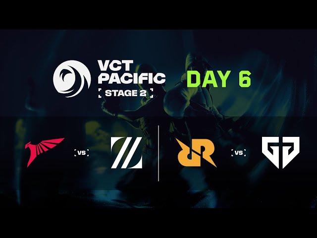 RRQ vs GEN - VCT 퍼시픽 - 스테이지 2 - 그룹 스테이지 - 6일차