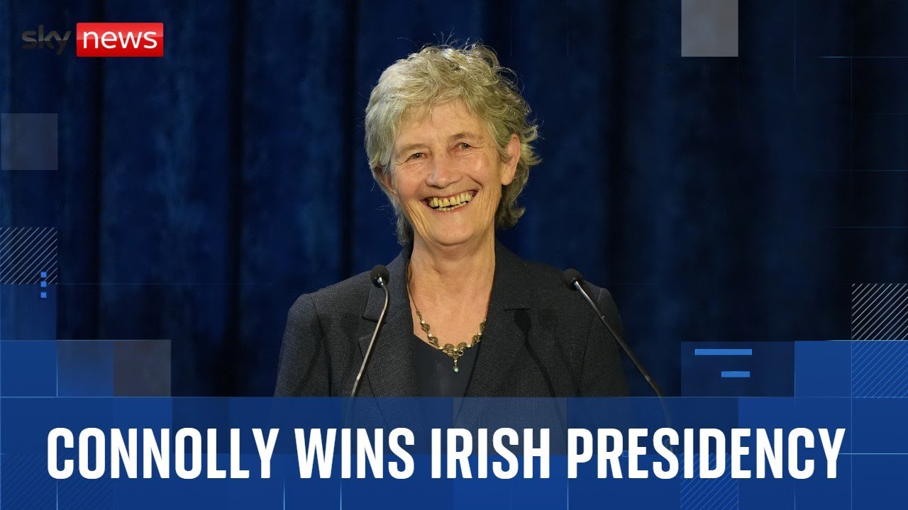 Independent candidate Catherine Connolly wins Irish presidential election
