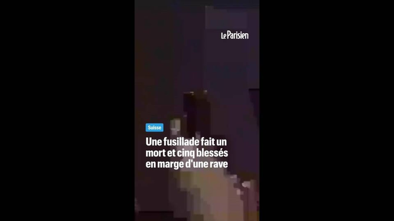 Suisse : une fusillade en marge d'une rave party
