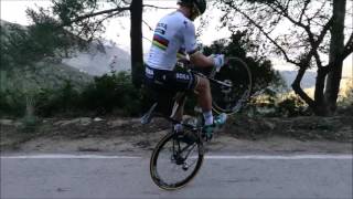 Bikers Rio Pardo | Vídeos | Peter Sagan mostra habilidades montado em sua bicicleta