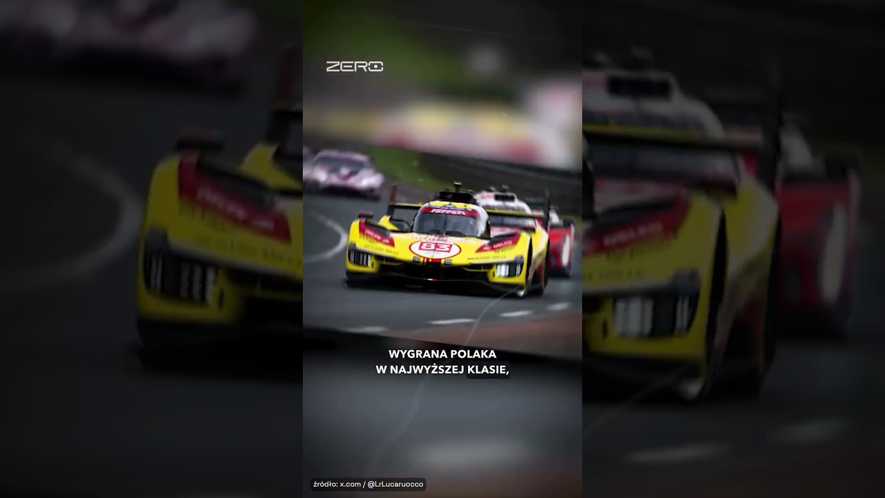 KUBICA ZWYCIĘZCĄ WYŚCIGU LE MANS