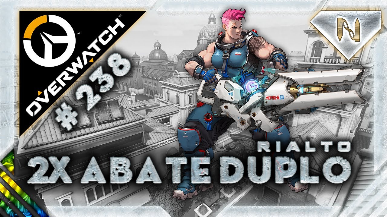 Overwatch | Homenagem | Zarya | Rialto | 2x Abate Duplo - Tribo Gamer