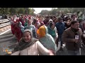 Farmers hold protest march from Chilla Border in Noida | News9  - 02:35 min - News - Video