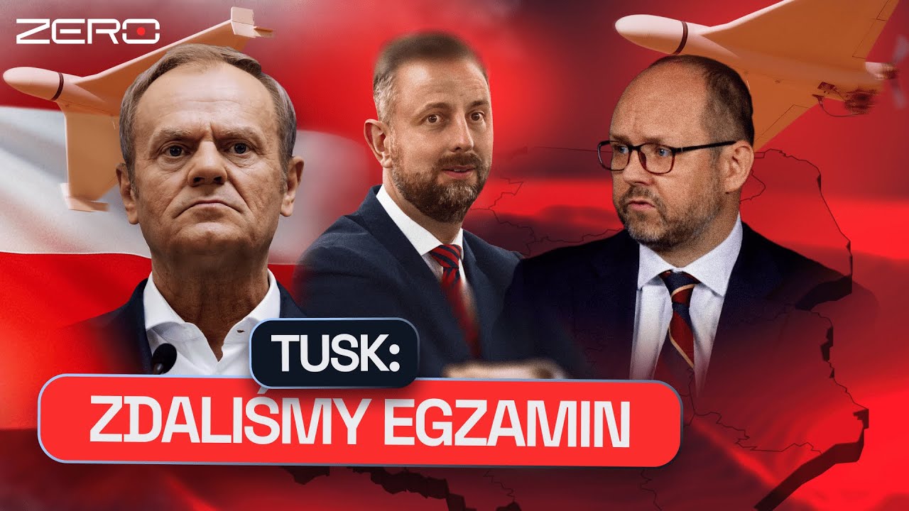 DRONY NAD POLSKĄ: TUSK, KOSINIAK-KAMYSZ I PRZYDACZ KOMENTUJĄ
