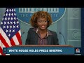 LIVE: White House holds press briefing | NBC News  - 01:30:21 min - News - Video