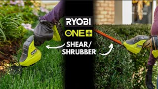 Video: 18V ONE+ Cordless Battery Grass Shear and Shrubber Trimmer Kit with 2.0 Ah Battery and Charger