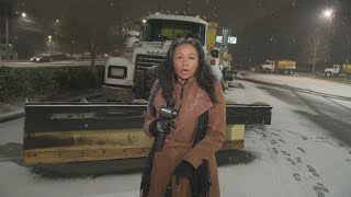 6 a.m. winter weather update || Tracking snow conditions in Charlotte