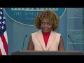 White House holds briefing as Biden set to meet with Democratic leaders  - 01:00:55 min - News - Video
