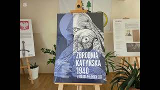 📣 ZAPROSZENIE NA WYSTAWĘ KATYŃSKĄ 🇵🇱📍 Zespół Szkół Nr 1 w Białej Piskiej serdecznie zaprasza uczniów