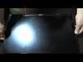 Как снять заднюю крышку монитора LG 22MP65D