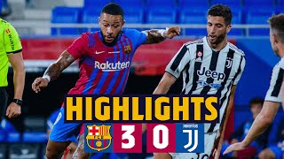 08/08/2021 - Trofeo Joan Gamper - Barcellona-Juventus 3-0, gli highlights