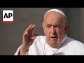Pope Francis apologizes after using vulgar term about gay men