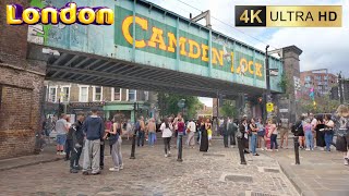 Camden Town: Exploring the Iconic Streets of London [4K60]