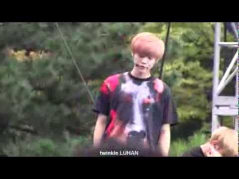 131006 강남 한류 페스티벌 EXO MAMA 리허설 LUHAN focus