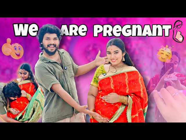 🤰🏻We are Pregnant🥹♥️Coming Soon🍼😍நம்ம குடும்பத்துல குட்டியா இன்னொருத்தர் வரப்போறாங்க👶🏻💋#aswincharu