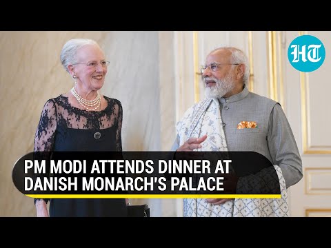 PM Modi attends dinner hosted by the Queen of the Kingdom of Denmark, Margrethe II