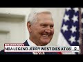 A look back at the legendary life and career of NBA great Jerry West - 04:17 min - News - Video