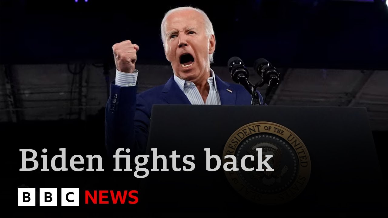 Biden on Debate: “When you get knocked down you get back up” | BBC News