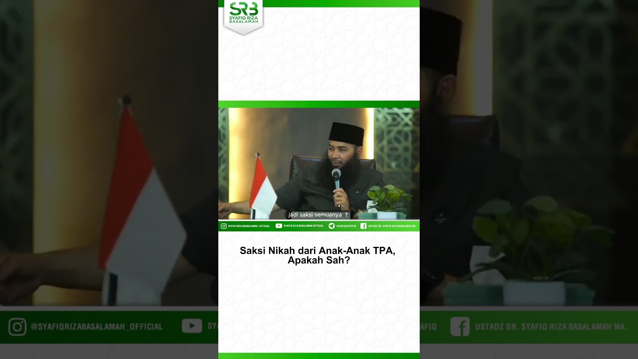 Saksi Nikah dari Anak Anak TPA, Apakah Sah