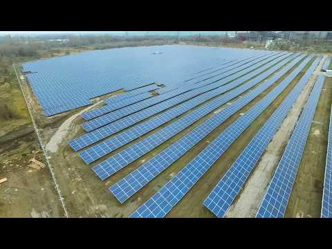 TIU Canada Nikopol Solar power plant video TIU Canada Nikopol Solar power plant video