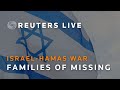 LIVE: Members of Kibbutz Kfar Aza show support of families of those kidnapped